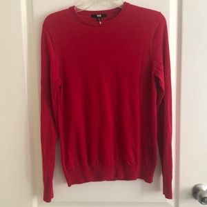 UNIQLO 100% Wool Crew Neck Sweater